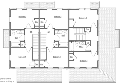 a floor plan of a house